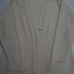 Small | Yarnworks |  White Sweater | See Details